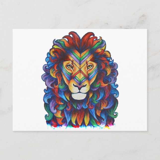 Mufasas nya hår vykort (Framsida)