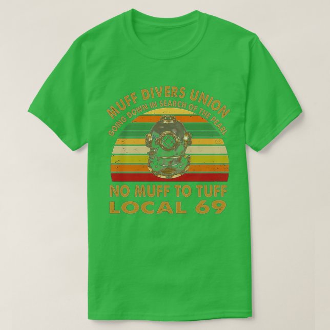 Muff Divers T Shirt (Design framsida)