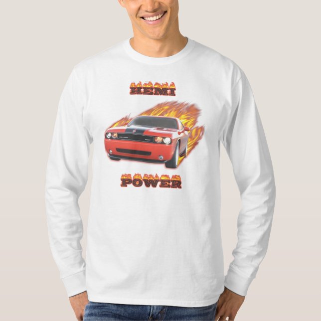 Muff skjorta för utmanare Long Tee Shirt (Framsida)