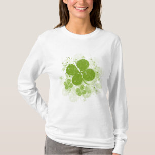 Muff T-tröja för Shamrock Long Tee