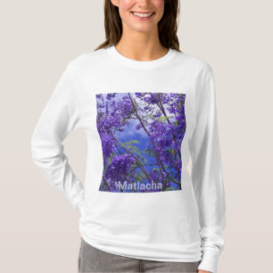 Muff utslagsplats för jakaranda Long Tee Shirt