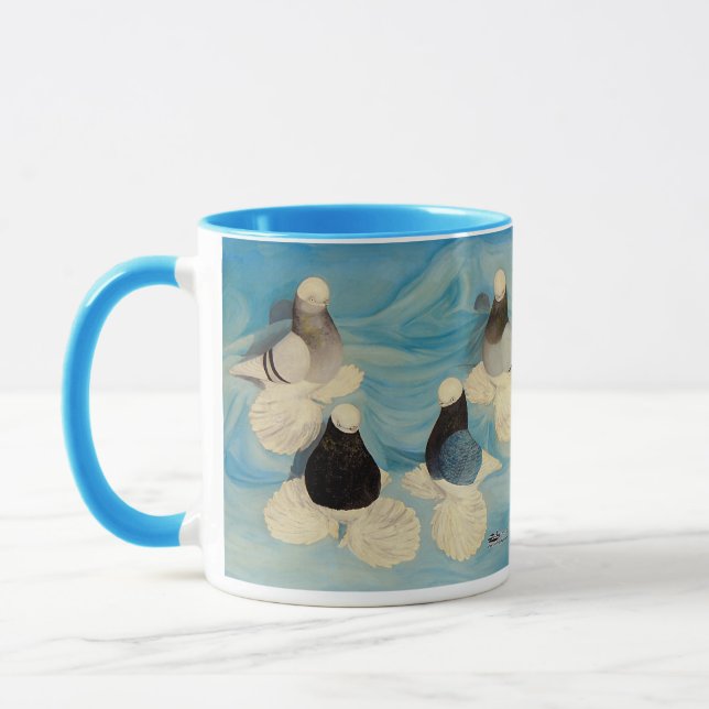 Muffade Tumblers Fyra Mugg (Vänster)