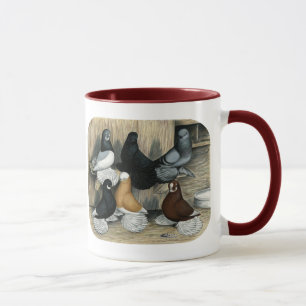 Muffed Tumblerduvor Mugg