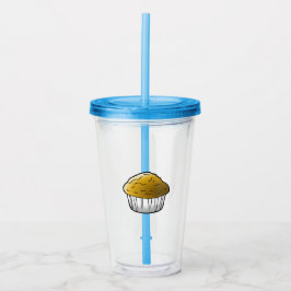 Muffin Akryl Tumbler Take Away Mugg