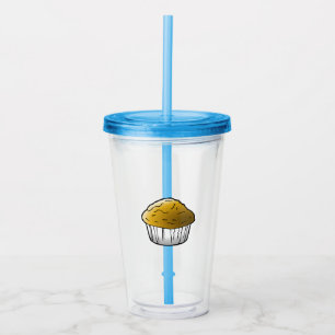 Muffin Akryl Tumbler Take Away Mugg
