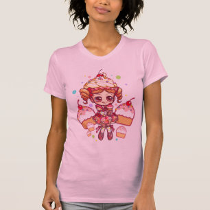 Muffin-chan tänder skjortan tröja