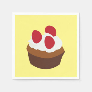 Muffin Cuptårta Pappersservett