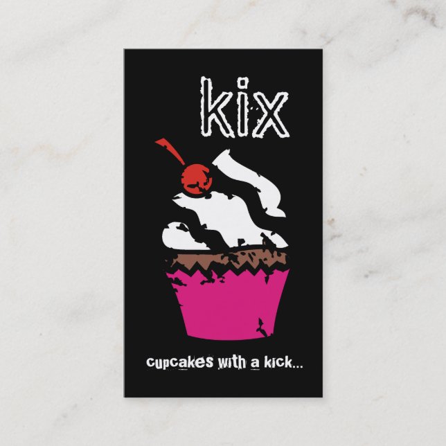 Muffin för 311 Kickin Visitkort (Framsida)