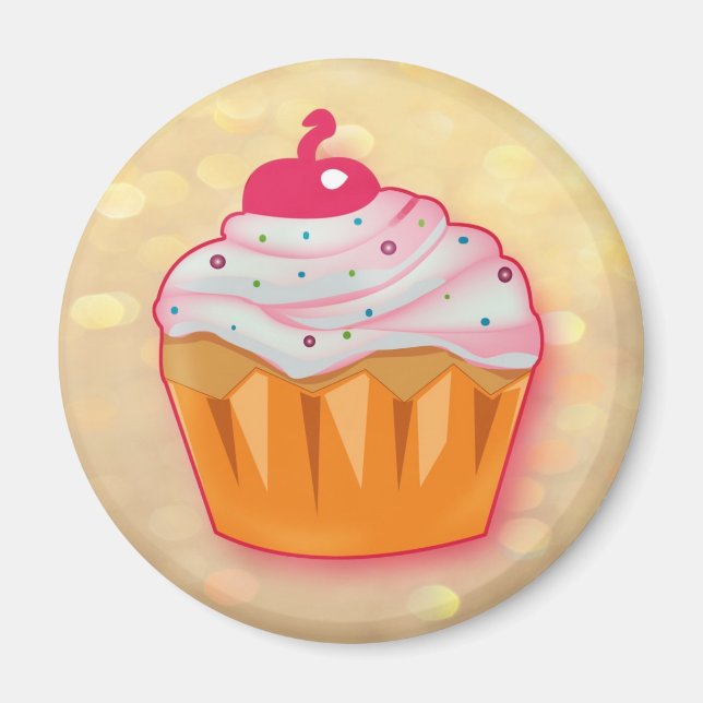 Muffin framboise magnet (Framsidan)