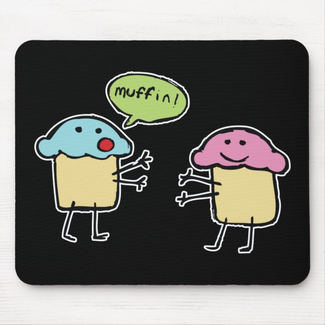 Muffin! - Mousepad Musmatta (Framsidan)