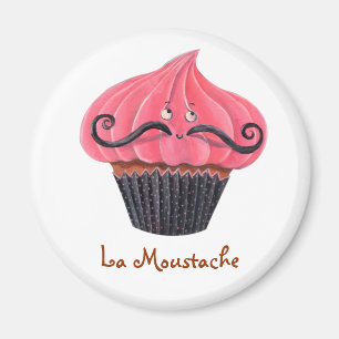 Muffin- och LaMoustache Magnet