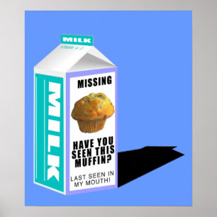 MUFFIN SAKNAS POSTER
