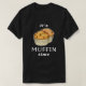 Muffin Time Blueberry Muffins Graphic Art Muffin C T Shirt (Design framsida)