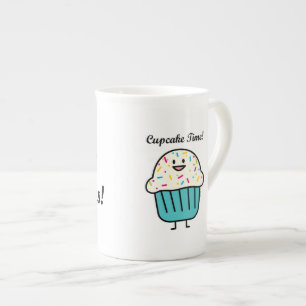 Muffin Time med den söta efterrättfondanten för Benporslin Mugg