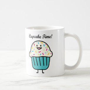 Muffin Time med den söta efterrättfondanten för Kaffemugg