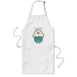 Muffin Time med den söta efterrättfondanten för Långt Förkläde