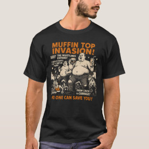Muffin Top Invasion Movie Poster Manar Halloween T Shirt