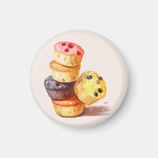 Muffin Torn Magnet