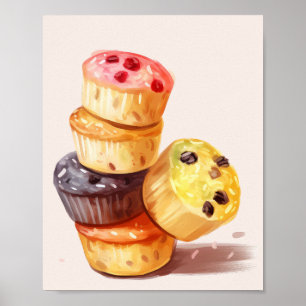 Muffin Torn Poster