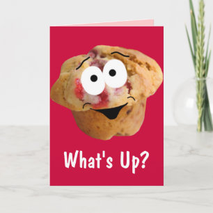Muffin vad är upp när som helst kortet kort