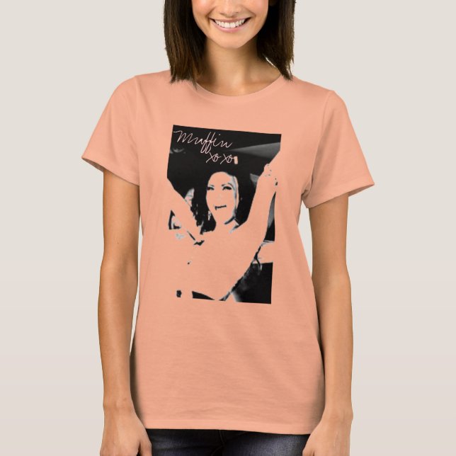 Muffin, xoxo Vintage T Tee Shirt (Framsida)