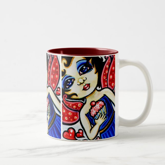 Muffin YUM! Felik mugg för gullig fantasi (Höger)