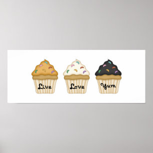 Muffin Yum Poster