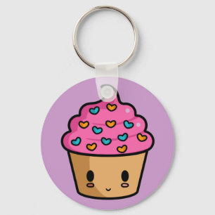 Muffinälskare Keychain Nyckelring