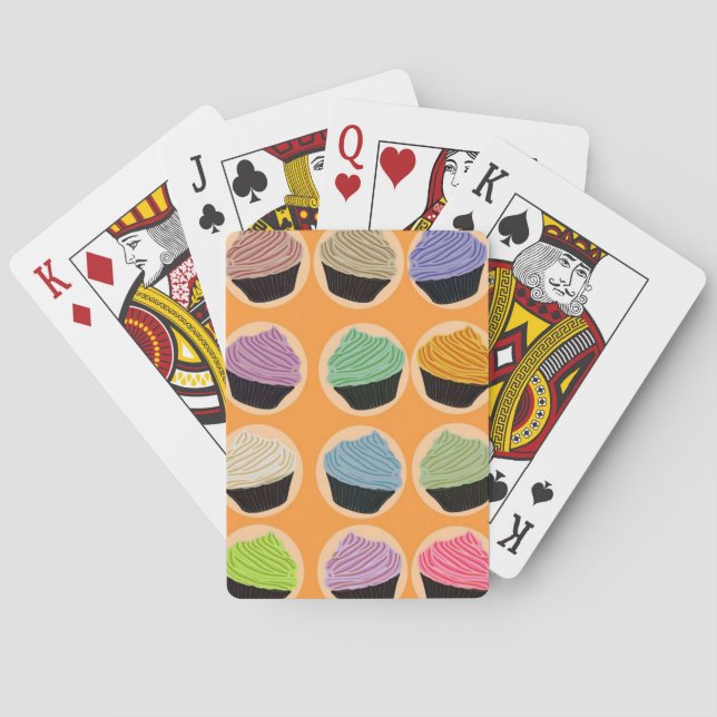 Muffinanstrykningar Casinokort (Baksidan)
