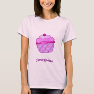 MuffinAppliquedamer överträffar - Mauve och rosor T-shirt