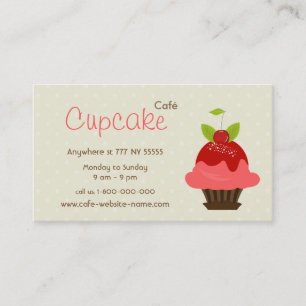 MuffinCafevisitkort Visitkort