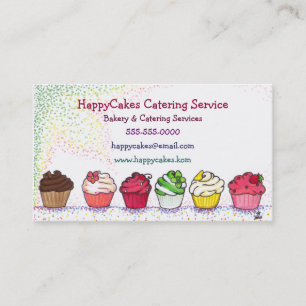 Muffincateringvisitkort Visitkort