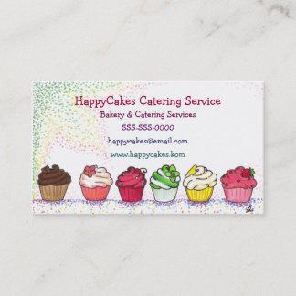 Muffincateringvisitkort Visitkort