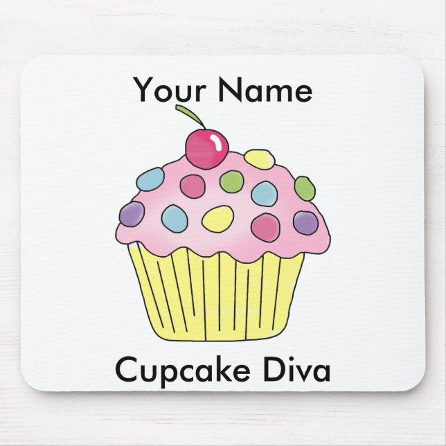 MuffinDiva Mousepad Musmatta (Framsidan)