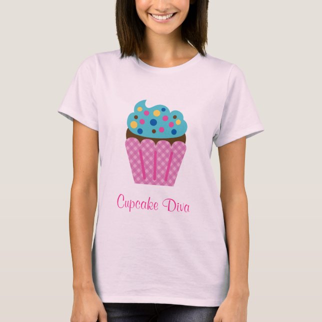 MuffinDivaskjorta Tee Shirt (Framsida)