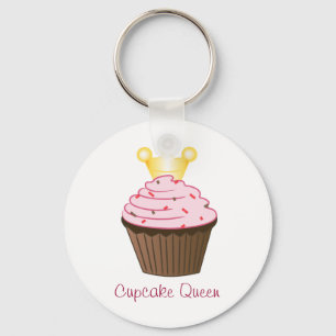 Muffindrottning Keychain Nyckelring