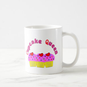 "Muffindrottning" T-tröja och gåvor Kaffemugg