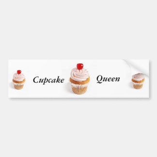 Muffindrottningbildekal. Bildekal