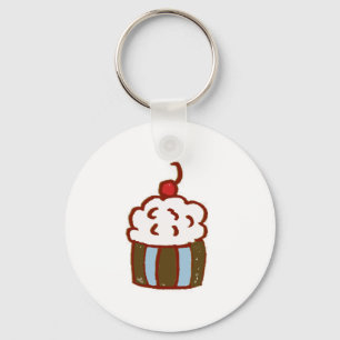Muffinefterrätt Nyckelring