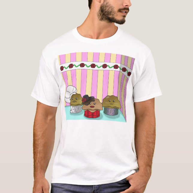 Muffiner i deras miljö t-shirt (Framsida)