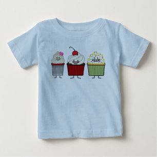Muffinfamiljisläggning strilar körsbärsröd tee