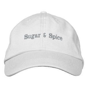 Muffinhatt Broderad Keps
