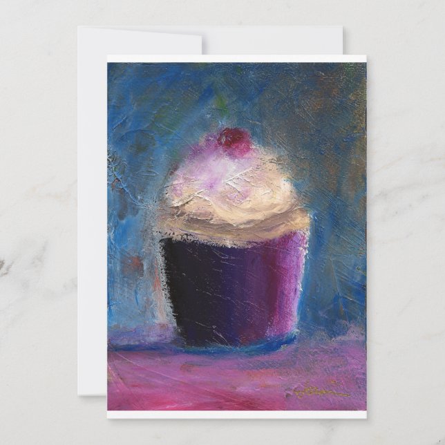 Muffininbjudningar Inbjudningar (Framsida)