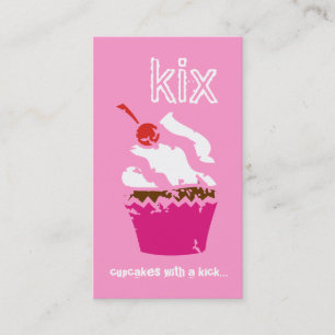 Muffinjordgubbe för 311 Kickin Visitkort
