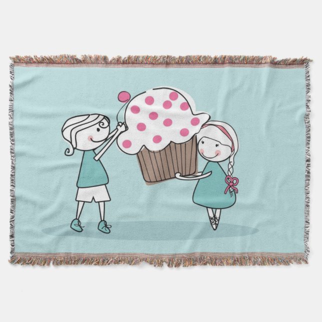 Muffinkärlek Mysfilt (Framsidan)