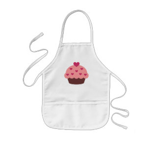 Muffinkärlekförkläde Barnförkläde