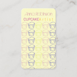 Muffinkonstnär Visitkort