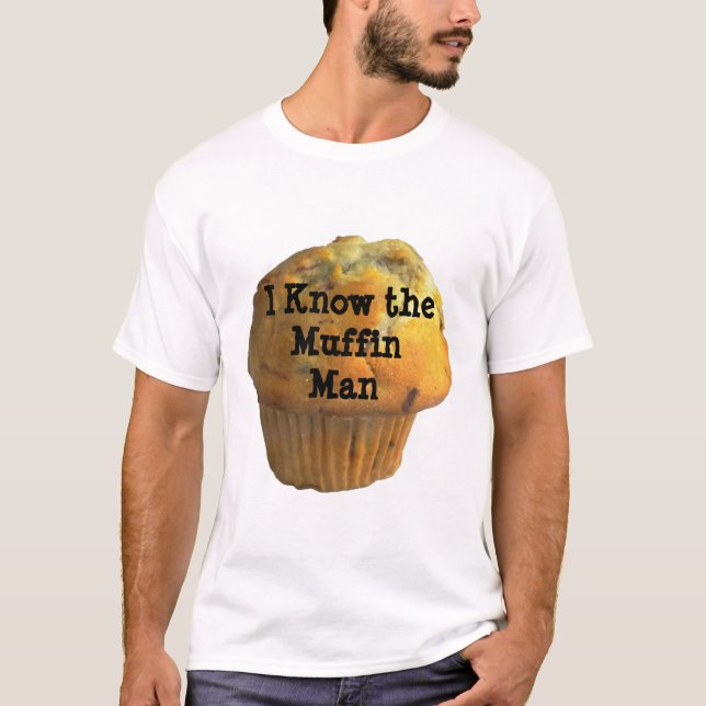 Muffinmanskjorta T-shirt (Framsida)