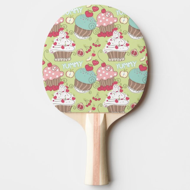 Muffinmönster Pingisracket (Framsidan)