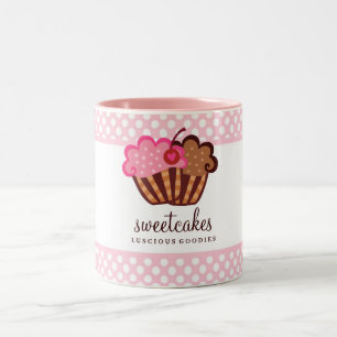 muffinmugg för tårtor 311-Sweet Två-Tonad Mugg